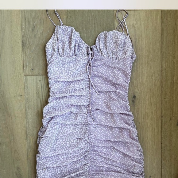 Cotton Candy Dresses & Skirts - Cotton Candy Lilac Floral Mini Dress